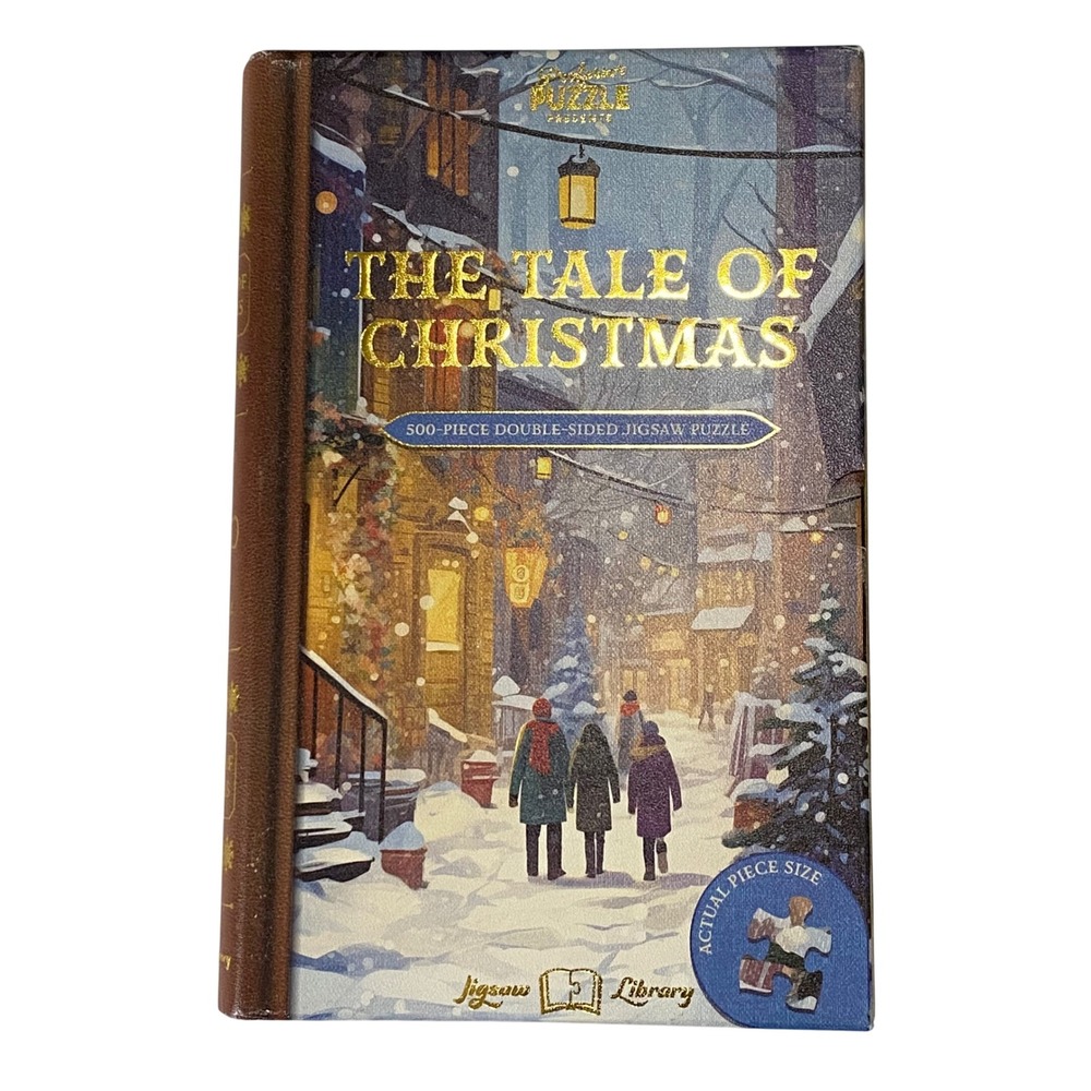 Professor Puzzle The Tale of Christmas 500‎ Piece Double Sided Jigsaw Puzzle